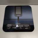 Wyze Scale Ultra, Smart Scale with 4.3" Color Display, Digital Bathroom Scale for Body Weight BMI Muscle Mass Composition, Wi-Fi & Bluetooth Body Fat Scale with Heart Rate, 400 lbs (Black)