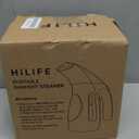 HiLIFE Steamer for Clothes, Portable Handheld Clothing Steamer, 240ml Big Capacity, 700W, Strong Power, Fabric Quick Wrinkle Remover with Brush for Home, Office(ONLY 120V) -Blue