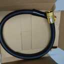 Giraffe Tools Garden Hose 5/8", Water Hose Heavy Duty, Flexible, Lightweight Hybrid Hose with Bend Protection, 2.5ft Male to Female Fittings, Burst 600 PSI, Short Leader Hose