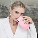 BENTOBEN for iPhone 12 Mini Case, Cute Butterfly Pattern iPhone 12 mini Magnetic Case [Compatible with MagSafe] Translucent Matte Slim Women Girl Protective Cover for iPhone 12 Mini 5.4 inch, Pink