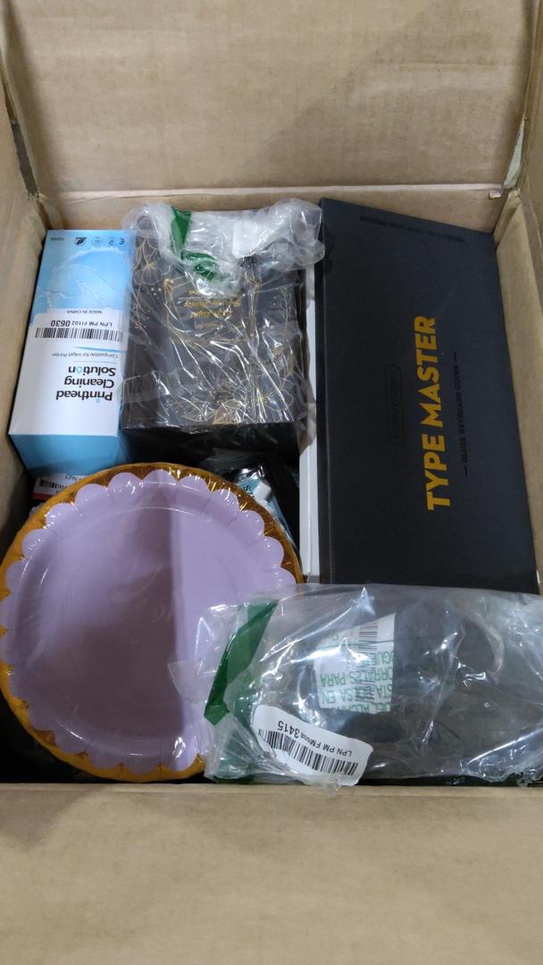 Half a Pallet of Mixed Items, Retail is Estimated