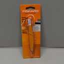 Fiskars Softgrip Craft Knife (12-67007097) and 5 Pack Standard Number 11 Blades