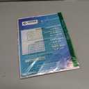 Premium Label Supply Glossy Clear Labels 3.5" x 5" Laser/Inkjet Compatible (4 per Sheet), 10 Sheets 40 Total Adhesive Labels
