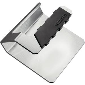 Breeo Griddle Press, 2.6 lbs - Heavy-Duty, Stainless Steel, USA Made - Smash Burgers, Patty, Steak, Sandwiches - Flat Top Grilling, Grill & Hamburger Press - Smash, Sear, Sizzle - Griddle Accessories