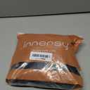 INNERSY Women's Underwear Cotton Soft Underwear High Waisted Breathable Briefs 5 Pack(X-Large, Black Rose)