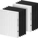 AP-1512HH Replacement Filter, Coway Airmega Filter Replacement, True HEPA Replacement Filter for Coway, Compatible with Coway AP1512 Air Purifier, Part #3304899, 2 HEPA & 8 Carbon Filters, 2-Pack