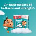 Angel Soft Toilet Paper, 6 Super Mega Rolls = 36 Regular Rolls, Soft and Strong Toilet Tissue (480 Sheet (Pack of 6))