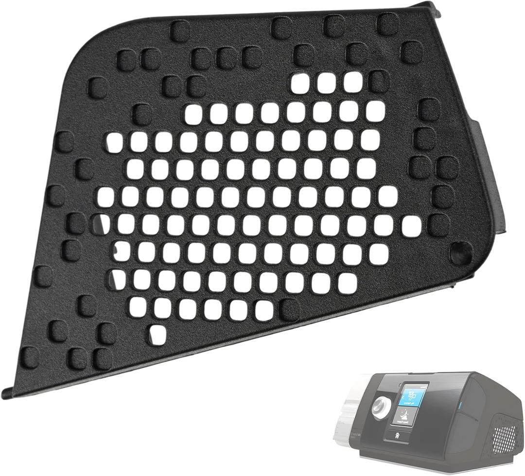 19729 Filter Side Cover for Resmed AirSense 10/AirStart 10/AirCurve 10, Filter Door Cap for CPAP/Autoset/VPAP Machines Replacement, Black