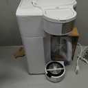 Hamilton Beach 49933 2-Way 12 Cup Programmable Drip Coffee Maker & Single Serve Machine, Glass Carafe, Auto Pause and Pour, White