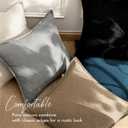 EMEMA Decorative Linen Throw Pillow Covers 20x20 Inch Light Grey Boho Farmhouse Neutral Couch Throw Pillows for Bed Pack of 2 Accent Pillowcase Modern Sofa Cushion Livingroom Home