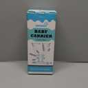 GROWNSY Baby Carrier Newborn to Toddler, Cozy Nreborn Carrier, Ergonomic Baby Wraps Carrier with Head Support, Tweed Pink