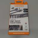 Ventev Helix USB A to USB C High Speed Travel 3 Foot Cable
