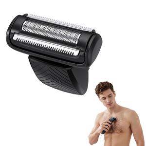 Replacement Blades Head for Manscaped Lawn Mower 4.0, 3.0, 3.0 Plus, 2.0, Ultra Hair Trimmer Replacement Clipper Foil Blades for Portable Mens Travel Facial Hair Groomer