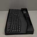 Wireless Keyboard and Mouse Combo,2.4G Full Size Wave Keys Ergonomic Keyboard with Wrist Rest for Natural Typing, 3 DPI Adjustable Ergonomic Silent Mouse for Computer/Laptop/Windows/Mac (Graphite Gray)