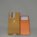 Miracase Magnetic for iPhone 17 Pro Max Case, Compatible with MagSafe, Integrated Silicone Camera Control Cover, 3.0mm Thicken Shockproof Drop Protection Phone Case for 17 ProMax, Orange