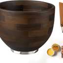 Walnut Mixing Bowl for Kitchen Aid 4.5-5 Qt Tilt-Head