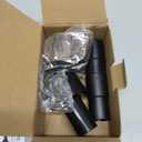 1.25 Inch Premium Soft Horse Hair Vacuum Brush Plus Vacuum Hose Adapter Kit Compatible with Shop Vac Hose 2-1/2'' & 1-1/4'' - Vacuum Attachment for Car Detailing, Furniture & Baseboards