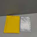 12 Pack A6 Size Clear Sheet Protectors 3.4 x 6.3 Inch Plastic Sleeves Page Protectors Top Loading Paper Protector for 6 Ring Binders, Acid-Free, Archival Safe for Documents and Photos