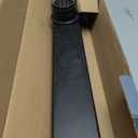 30-Inch Linear Shower Drain with Tile Insert Matte Black Cover, Rectangle Floor Drain Brushed 304 Stainless Steel Including Hair Strainer