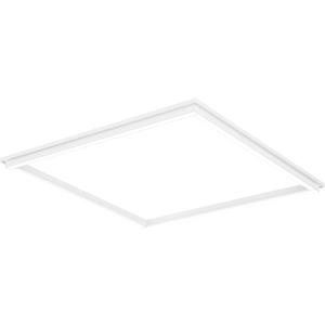 Lithonia Lighting Frame 2x2 LED Lay-in Ceiling Light, 2 ft. x 2 ft. Lighting Fixture for Offices and Classrooms, 3000/4000/5000 Adjustable Lumen Output, 3500K/4000K/5000K Switchable Color Temperature, 2-Feet by 2-Feet