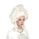 Platinum Blonde Wig Short Curly Blonde Beehive Wig Queen Cosplay Halloween Costume Wigs For Women