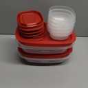 Rubbermaid EasyStore Large Containers, 18-Piece Set, Food Storage Containers, Food Storage Containers with Lids