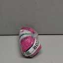 Floerns Women's Solid V Neck Ruffle Trim Cap Sleeve Summer Tunic Dress Hot Pink XS