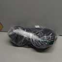 Men's Baggy Cargo Pants Vintage Casual Drawstring Parachute Pant Loose Fit Jogger Streetwear Pants with Pockets (X-Large, Black)