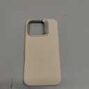 ESR for iPhone 16 Pro Case, Silicone Case with Stand, Compatible with MagSafe, Military-Grade Protection, Built-in Camera Stash Stand, Magnetic Phone Case for iPhone 16 Pro, Cloud Series, Light Tan