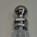CURT 40090 Chrome Trailer Hitch Ball, 10,000 lbs, 2-Inch Diameter, 1-1/4 x 2-5/8-Inch Shank