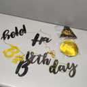Happy 13th Birthday Party Decorations,13th Birthday Glitter Garland Banner - Cheers to Thirteen Years Old Bday Party Backdrop Decoration Sign
