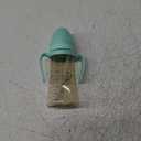 GROSMIMI Spill Proof no Spill Magic Sippy Cup with Straw with Handle for Baby and Toddlers, Customizable, PPSU, BPA Free 10 oz (Aqua Green)