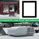 11" x 14" RV A/C Gasket Replacement, One-Piece Leak-Proof Foam Seal, Cut to Size for Foam Block Kit & Plenum Divider, Roof Seal Kit for Leak Repair, Gap Filling & Vibration Reduction
