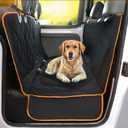 Dog seat Cover for Back seat Waterproof & Scratch-Proof, Non-Slip Hammock for Cars, Trucks & SUVs, Durable Pet Seat Cover, Protects from Hair & Dirt, Universal Fit