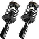 Front w/Coil Strut Shock Absorber for Buick Lesabre/Pontiac Bonneville/Cadillac Deville Sedan 2000-2005, Cadillac Dts/Buick Lucerne 2006-2011, Struts Shocks Spring Assembly Replace for 171685