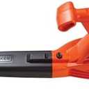 BLACK+DECKER Electric Leaf Blower, Handheld Blowers for Lawn Care, Lightweight, 180 MPH 7-Amp (LB700)
