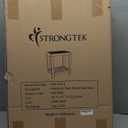 StrongTek Premium Teak Shower Bench, Durable Spa Stool with Storage, Comfortable Seating for Showering, Elegant Bathroom Furniture, Ideal for Seniors, Perfect for Shower, Bath, or Garden Use