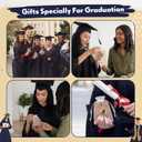 Unittype Graduation Gifts Keychain Bulk Class of 2026 Compass Cap Keychain with Cards, Senior 2026 Party Favors