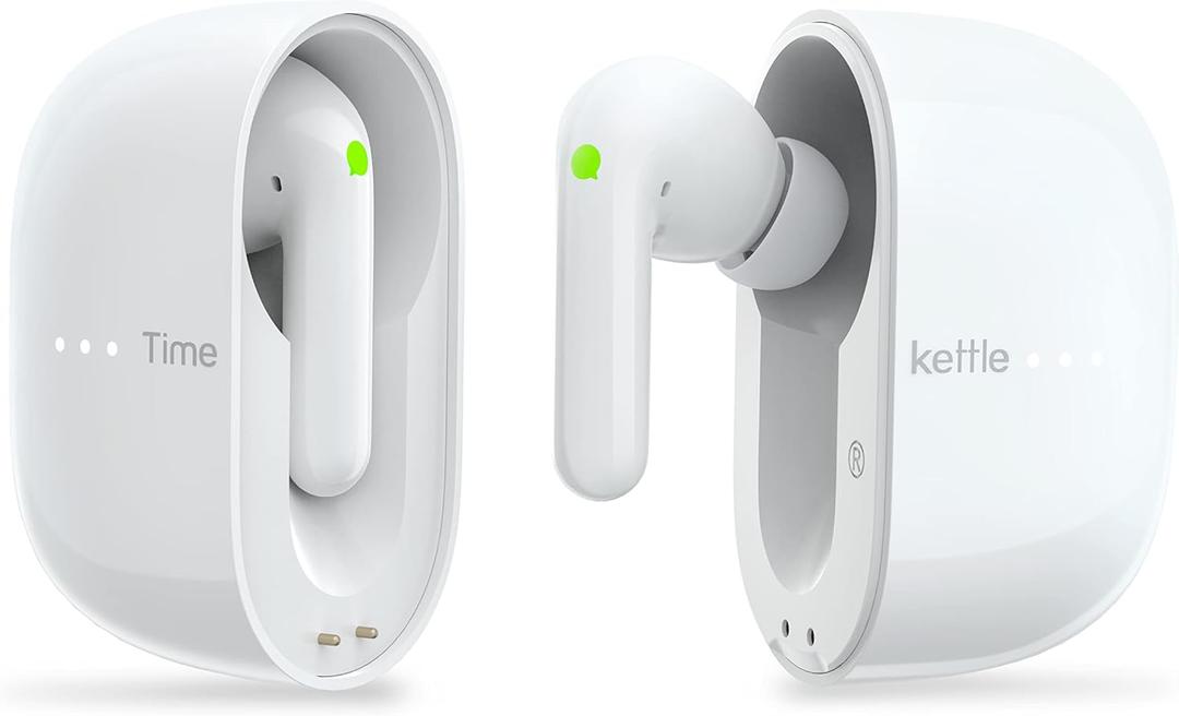 Timekettle M3 Language Translator Earbuds, Two-Way Translator Device with APP for 40 Languages and 13 Offline Translation Packs, Fast Reaction with Revolutionary Al Semantic Tech (Offline Version) (White)