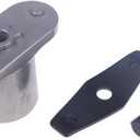 Mower Blade Adapter Kit W/Hex Bolt &Support Washer 753-0609 748-0377 Compatible with Craftsman Cub Cadet Ryobi Troy-Bilt Yard Machines MTD Huskee Montgomery Wards Yard-Man Kawasaki MasterCut