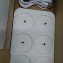 Homemory Rechargeable Tea Lights Flameless Candles with Remote Timer, Battery Operated LED Tealight Candles, USB Candles for Wedding Table Centerpiece Reception Banquet Christmas Halloween, 12-Pack