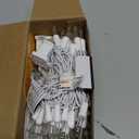 Minetom Clear Christmas Lights Set 100 Count 20 Feet Incandescent Bulb Mini String Lights for Indoor Christmas Tree Garland Birthday Wedding Party Festival Decoration, White Wire