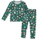 pureborn Baby Toddler Kids Viscose from Bamboo Pajamas Set Pjs 2pcs 18M-8Y