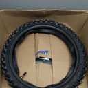 60/100-14 2.50-14 Front Tire and Inner Tube Set | 60/100-14 Dirt Bike Tire For CRF110 KLX110 KX65 XR70 SSR125 CRF70 KX60 KX110 RM65 JR80 PW80 TTR90 TTR110 Pit Dirt Bike