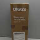 Diggs Snooz Memory Foam Dog Bed - Ideally Sized Revol Dog Crate Pad - Premium Orthopedic Pet Bed for Crate or Home - Grey, Medium