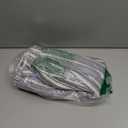 Allegra K Casual Stripe Skirt for Women's Summer High Low Hem Ruffles A-Line Midi Skirts Large Light Blue Medium