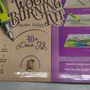 Craft Culture Beginners Wood Burning Kit for Kids, Teenage Boys & Girls - Easter Gifts for Boy & Girl - Craft Projects Birthday Gift Idea for Children Teen Woodburning DIY Hobby Kits Art Activities