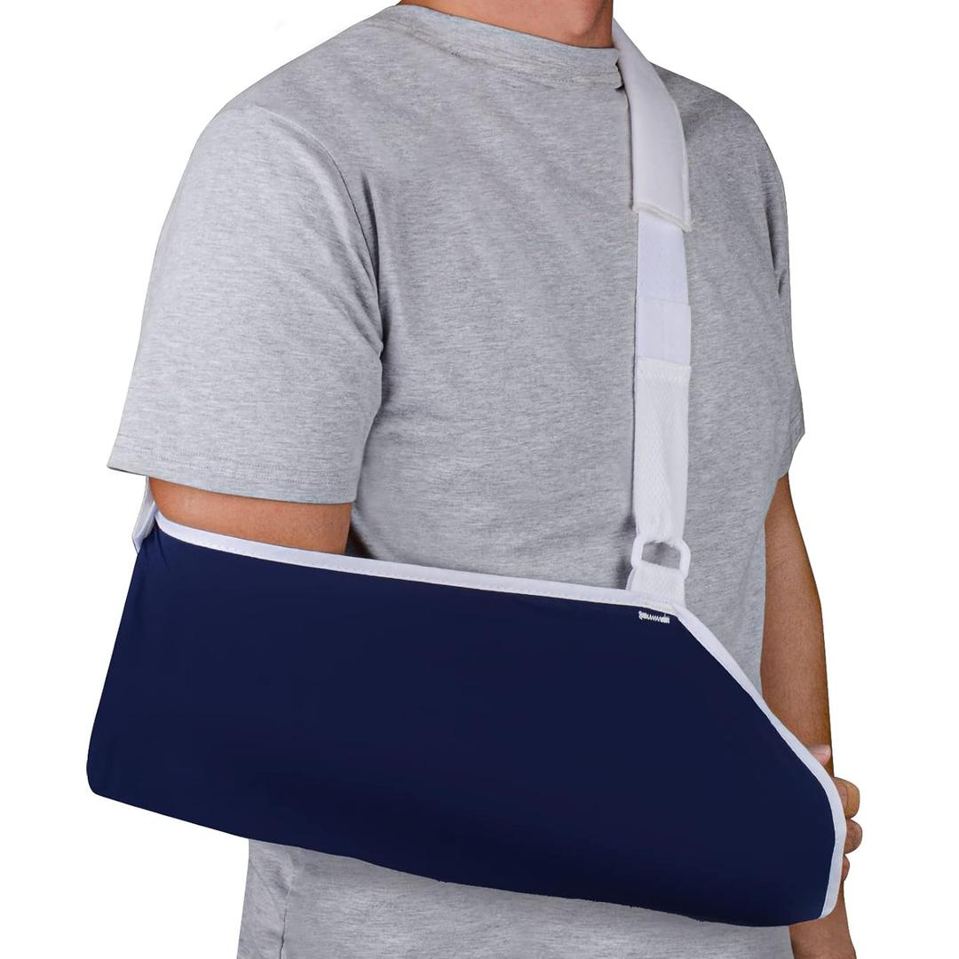 Ultrassist Arm Sling for Shoulder, Elbow, Wrist Injuries, Arm Sling Suitable for Adults with Lightweight and Breathable - Large Size