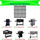 Parts DC114 (3-pack) 19.75" Porcelain Coated Cast Iron Grill Cooking Grates Replacement for Chargriller Gas Grill 2121, 2123, 2222, 2828, 3001, 3030, 3725, 4000, 5050, 5252, 5650,9020