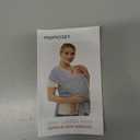 Momcozy Baby Wrap Carrier, Easy to Wear Infant Carrier Slings, Lightweight Hands Free Baby Sling, Adjustable Baby Carriers for Newborn to Toddler 8-35 lbs, Black